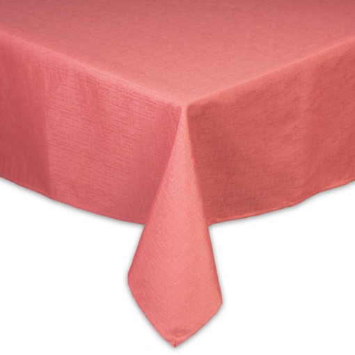 Mantel Antimanchas Toscana Salmón 150cm x 150cm