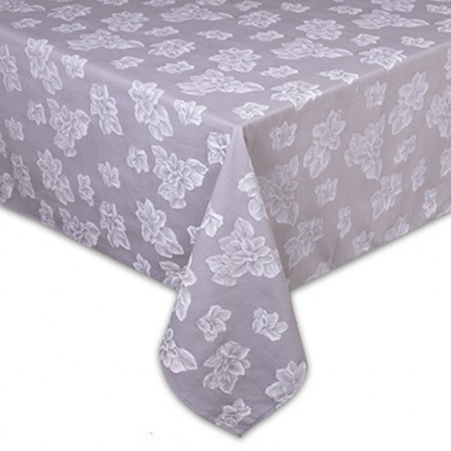 Mantel Jacquard Tamariu Gris 160cm x 160cm