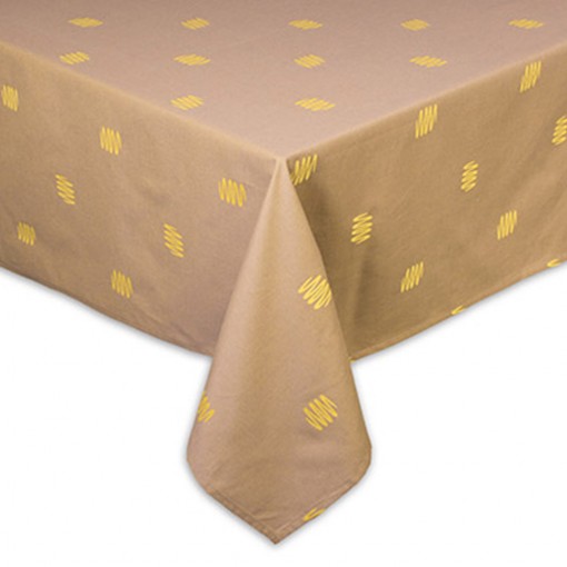 Mantel Jacquard Belmonte Marrón 150cm x 150cm