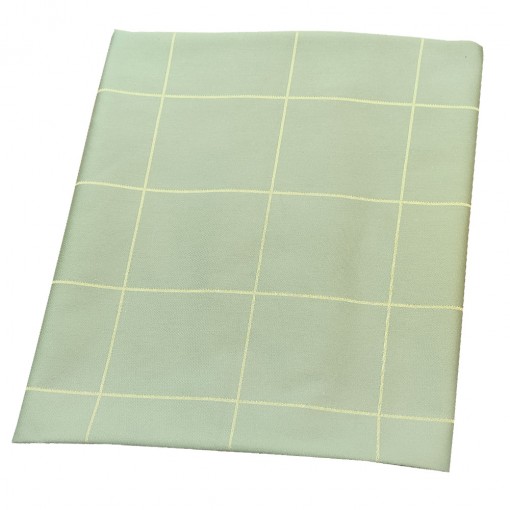 Mantel Jacquard Cuadros Verde 150cm x 150cm