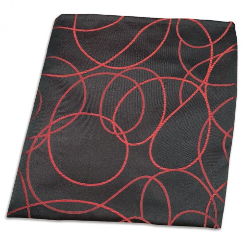 Mantel Merlot Negro/Rojo 140cm x 140cm