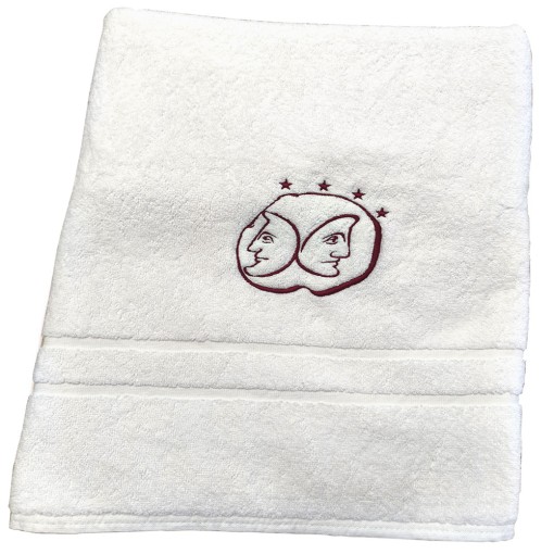 Toalla 100% Alg. 550 Gr - Con Bordado decorativo