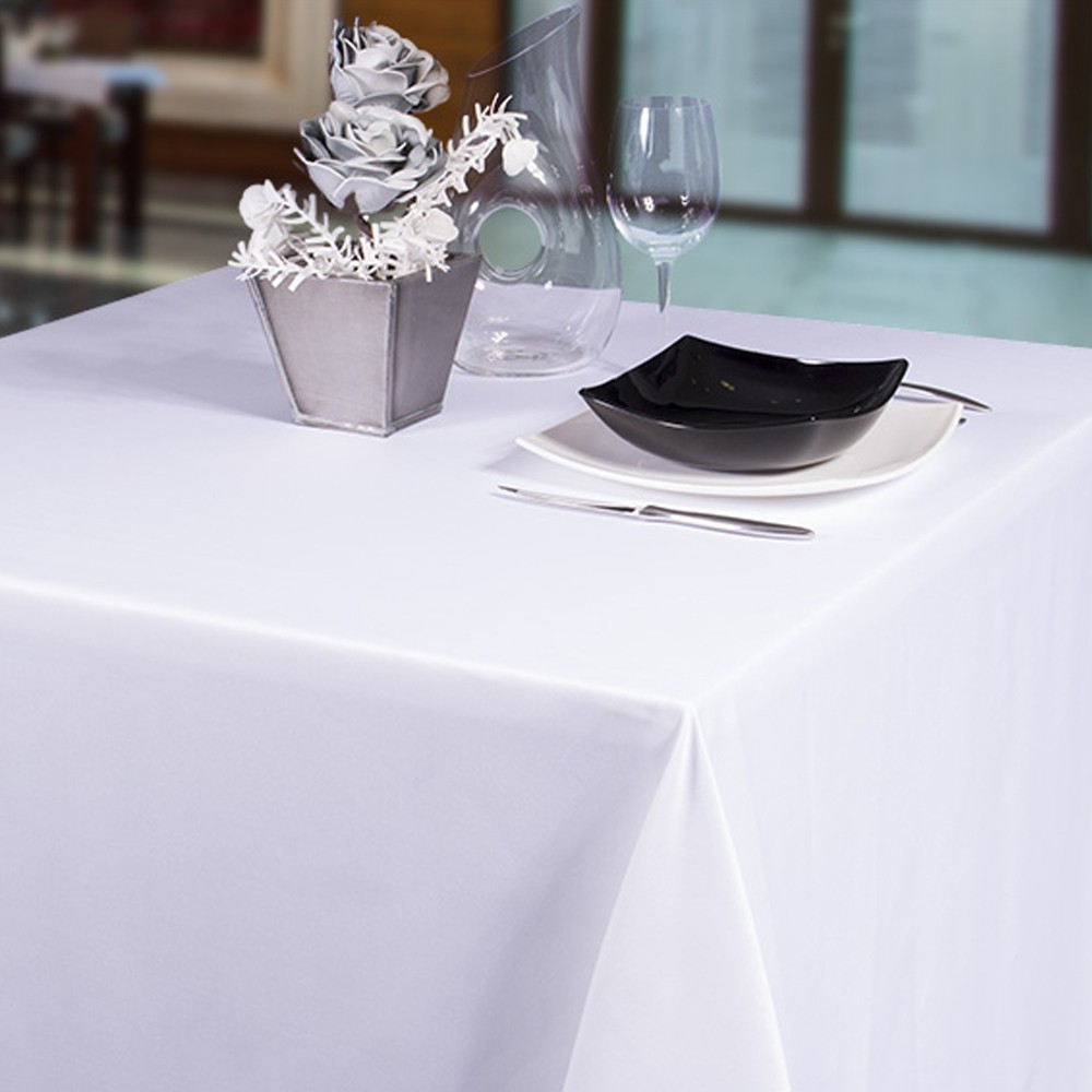 mantelería lisa satén poliéster