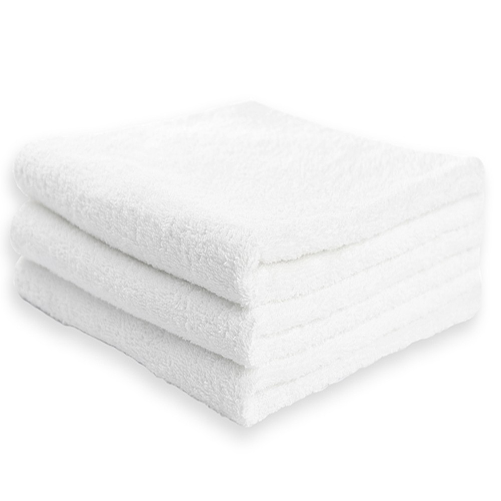 Toalla de baño blanca 100% algodón de 450 gr