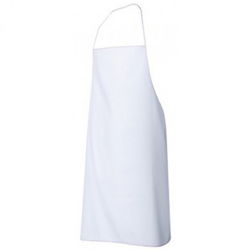 Delantal Blanco impermeable de rizo y PVC