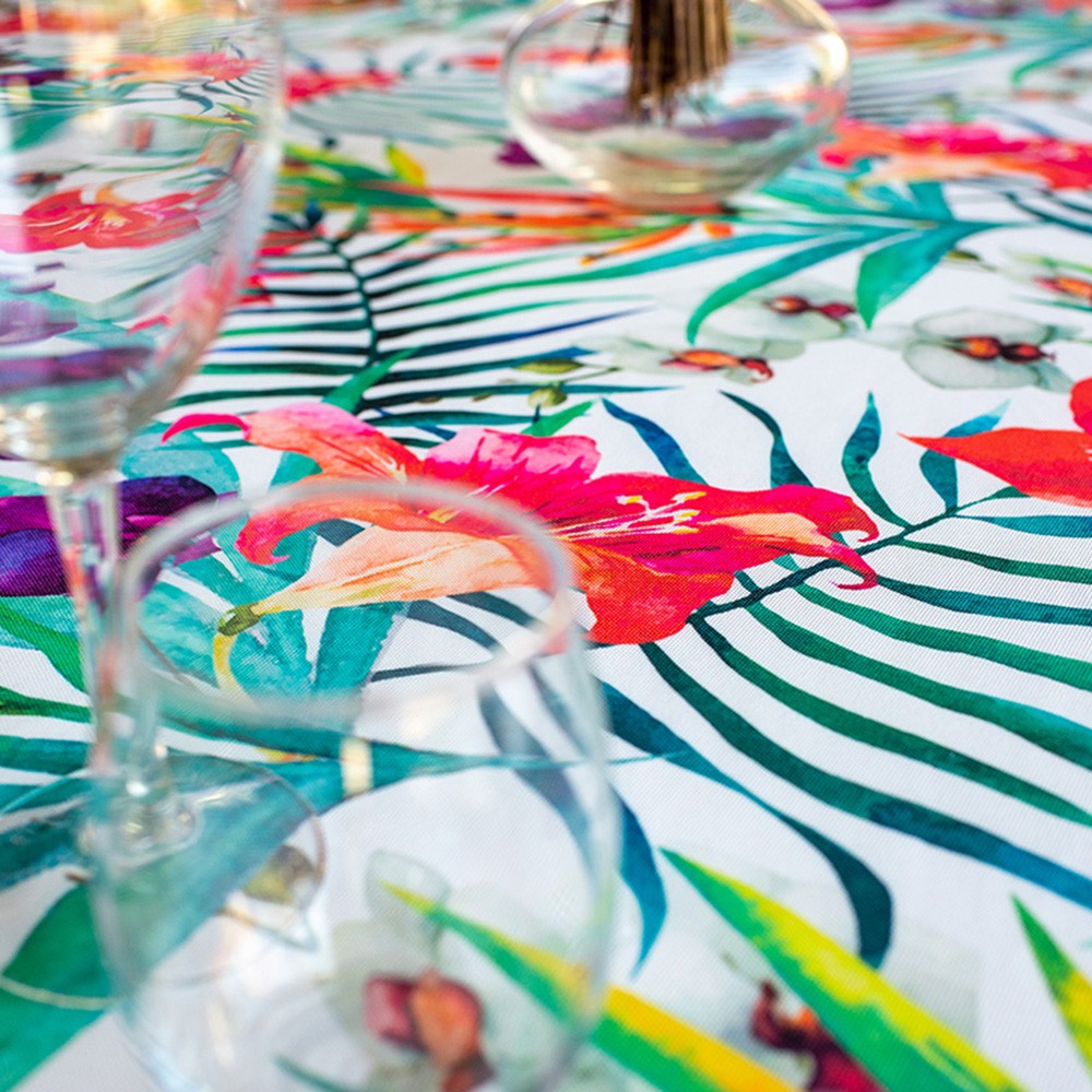 mantel estampado para hostelería