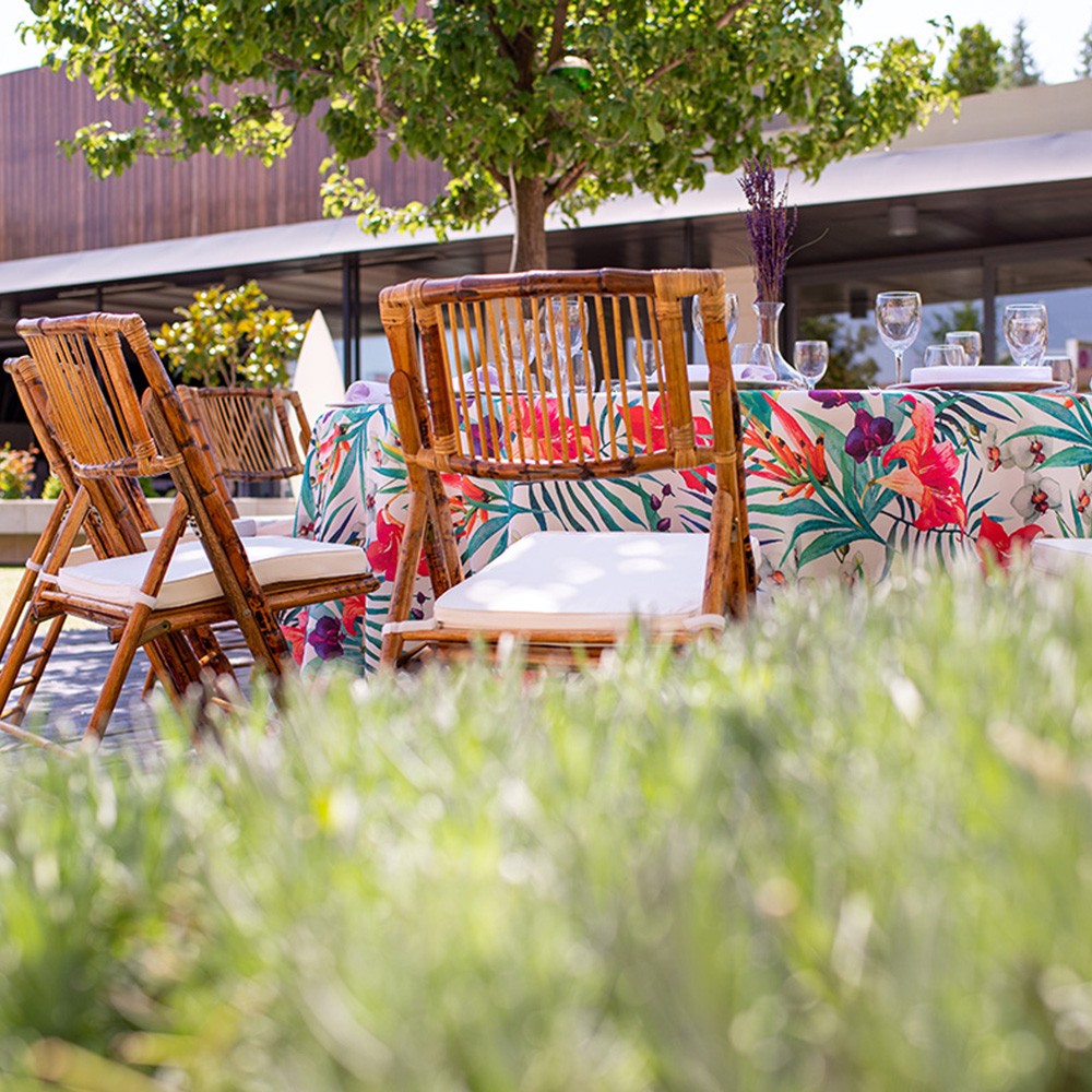 mantel estampado para hostelería