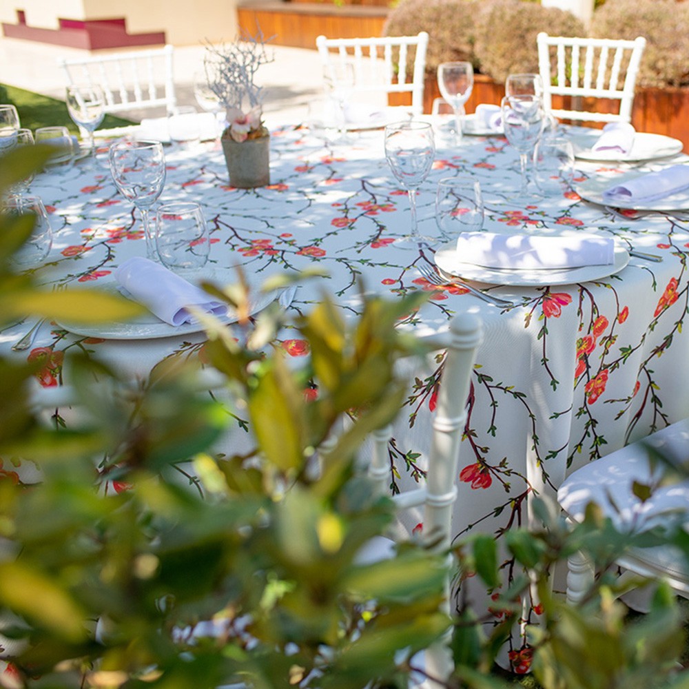 manteles estampados 100% poliéster