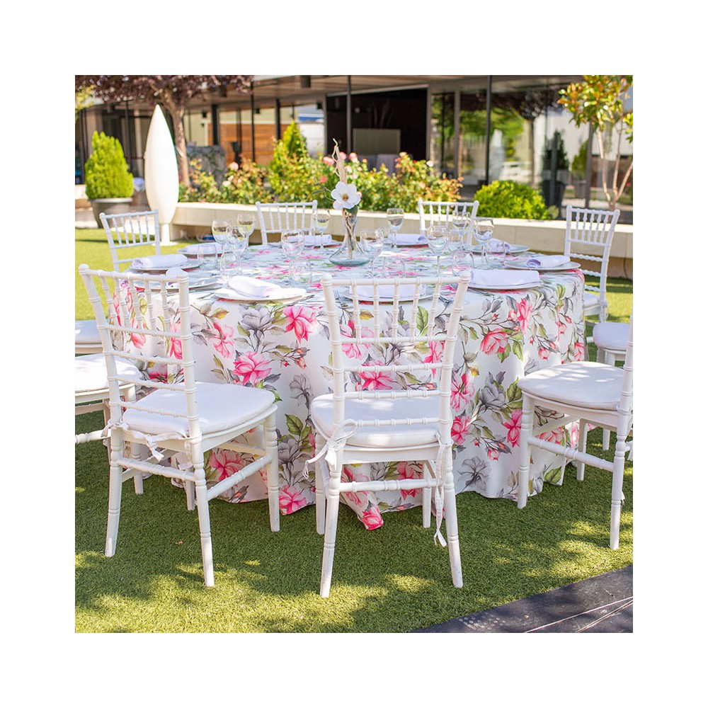 manteles estampados de poliéster