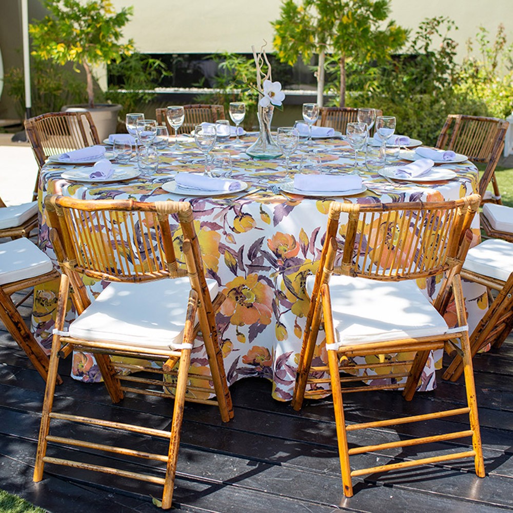 mantelería estampada para hostelería