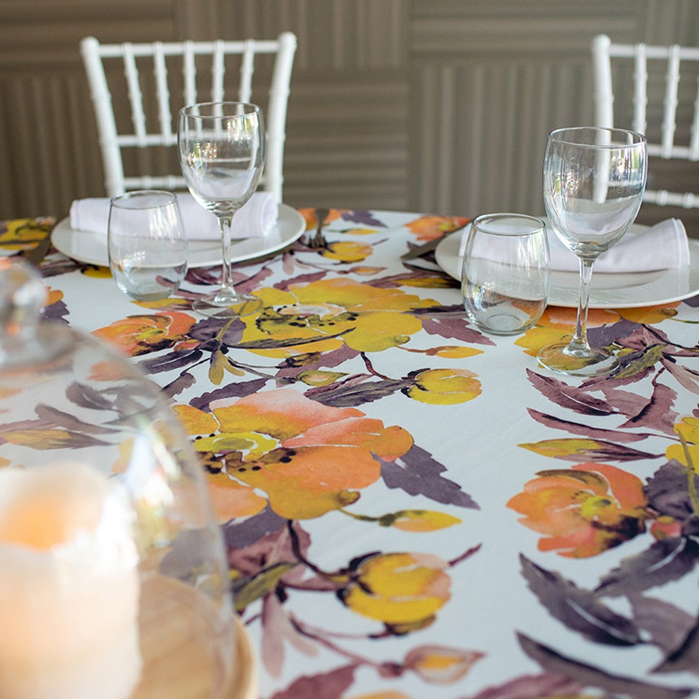 mantelería estampada para hostelería