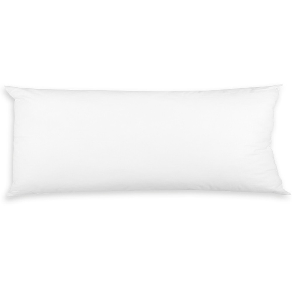 Almohada SAMBA blanca con relleno fibra hueca 100% poliéster