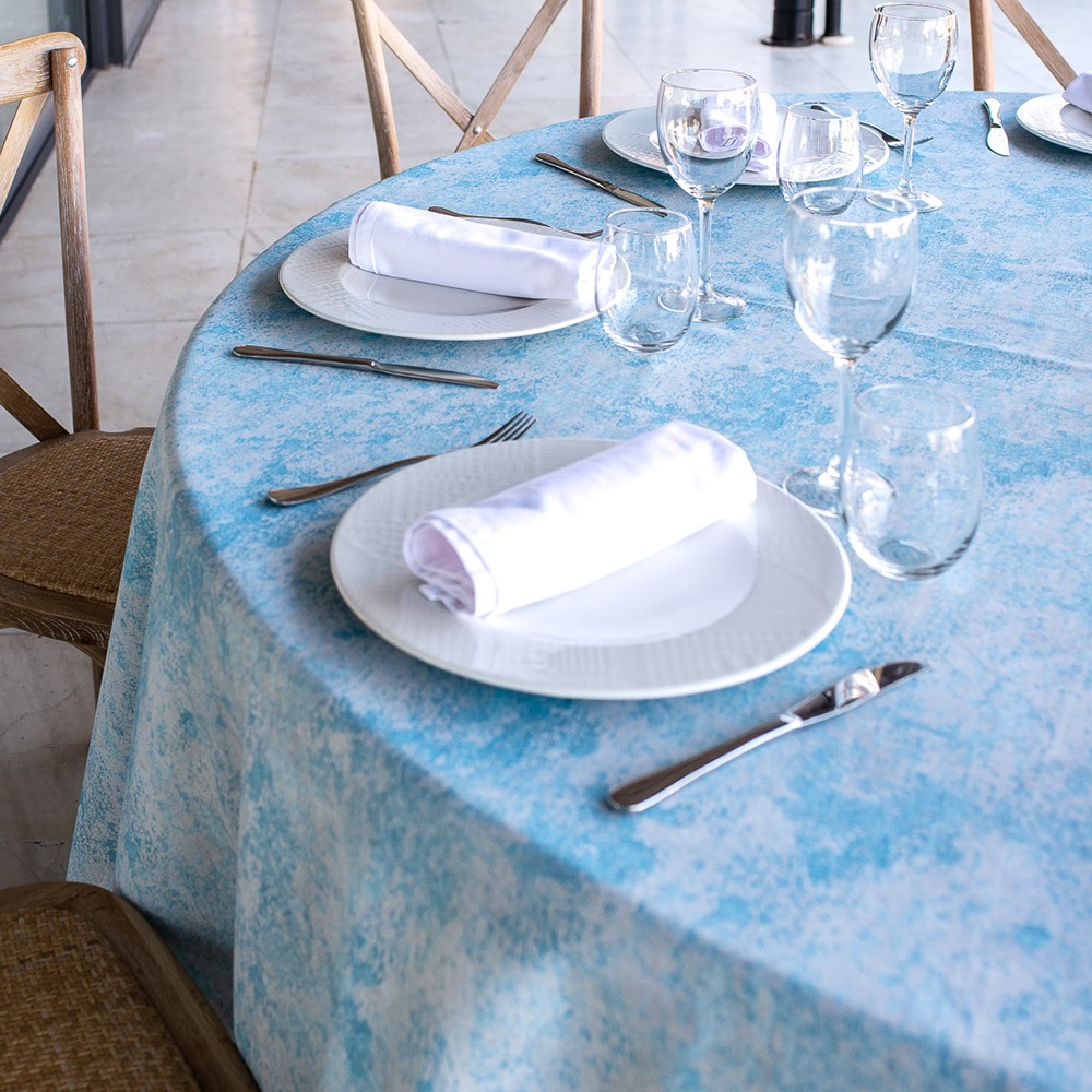 estampación de manteles