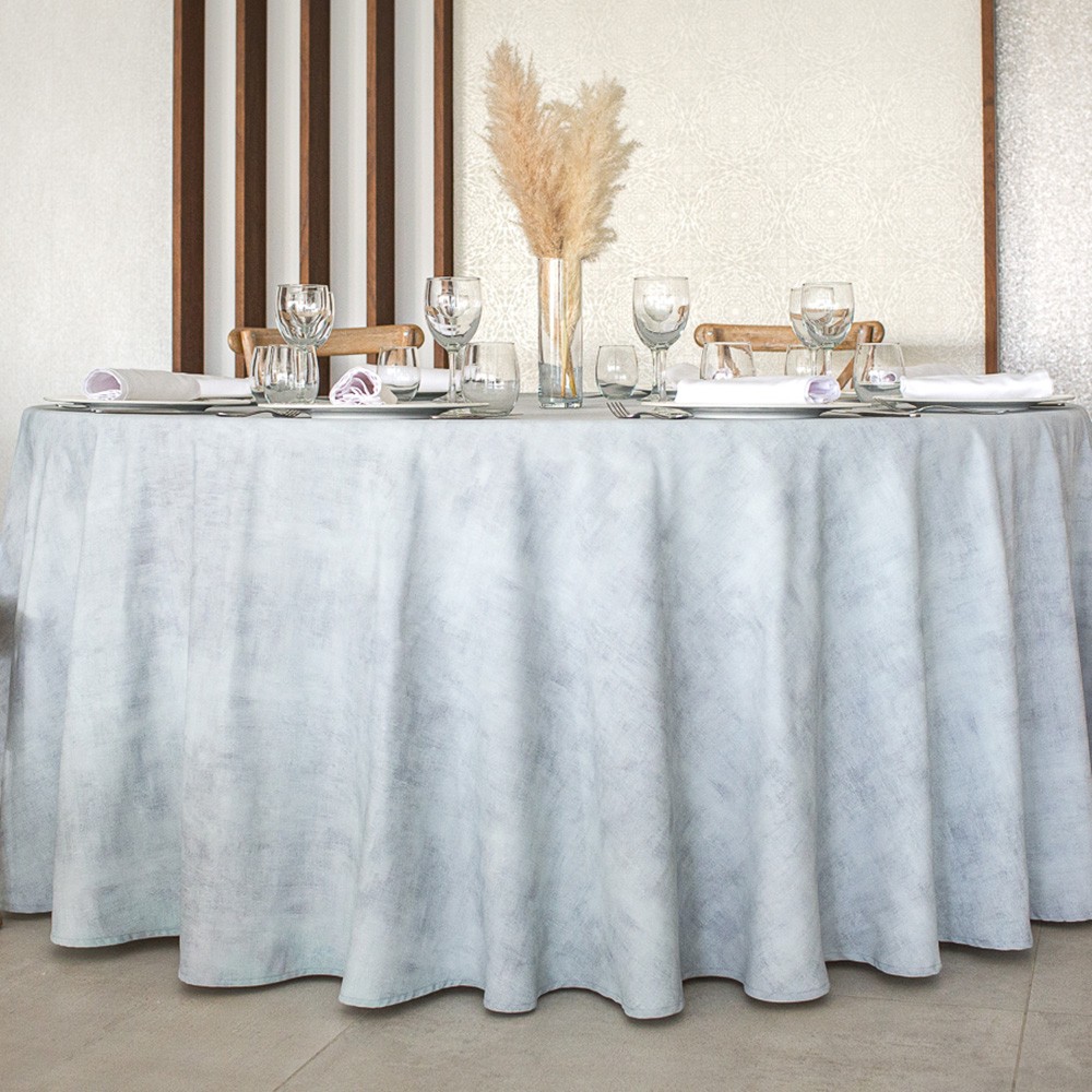 mantel estampado en poliéster