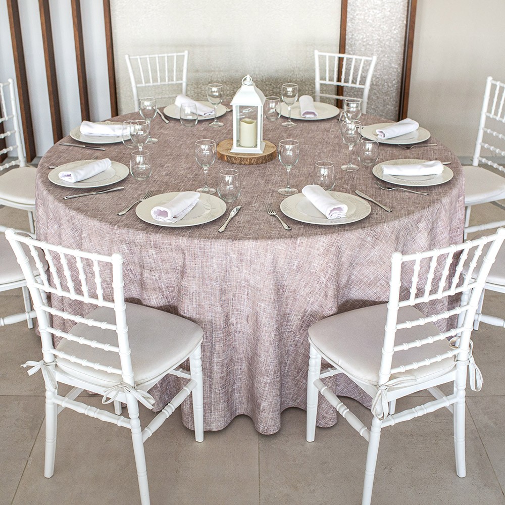 manteles estampados en poliéster