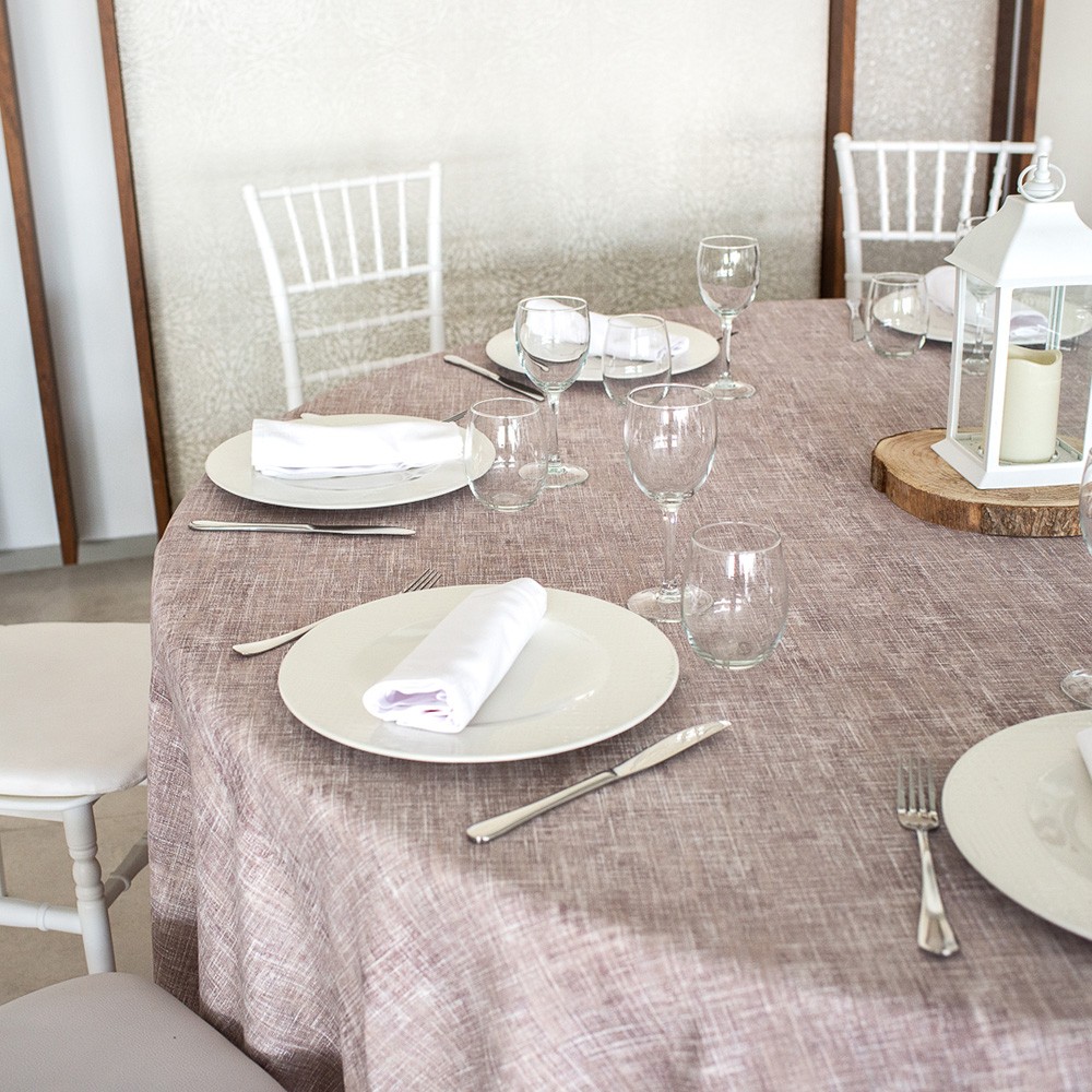 manteles estampados en poliéster