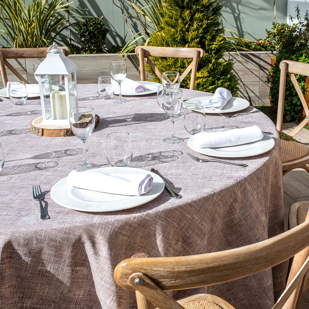 manteles estampados en poliéster