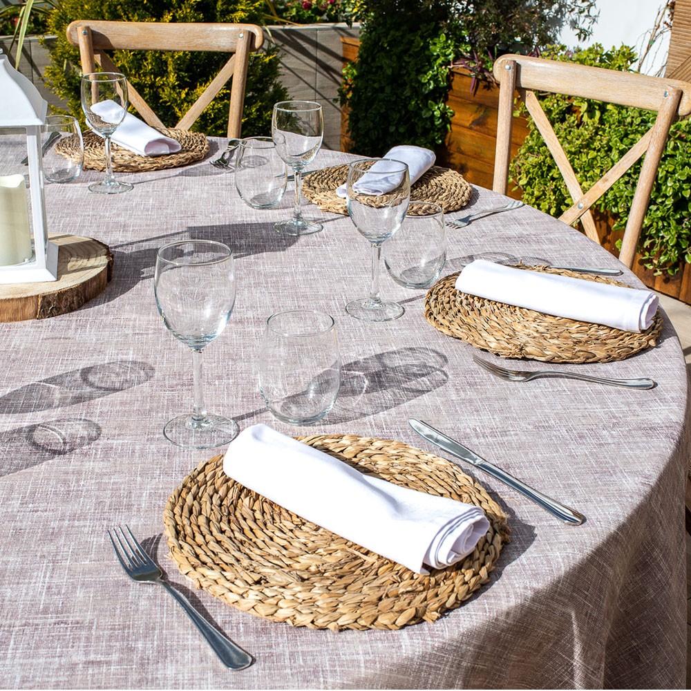 manteles estampados en poliéster