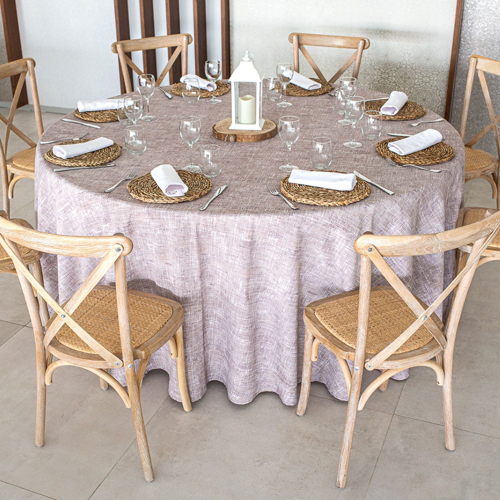 manteles estampados en poliéster