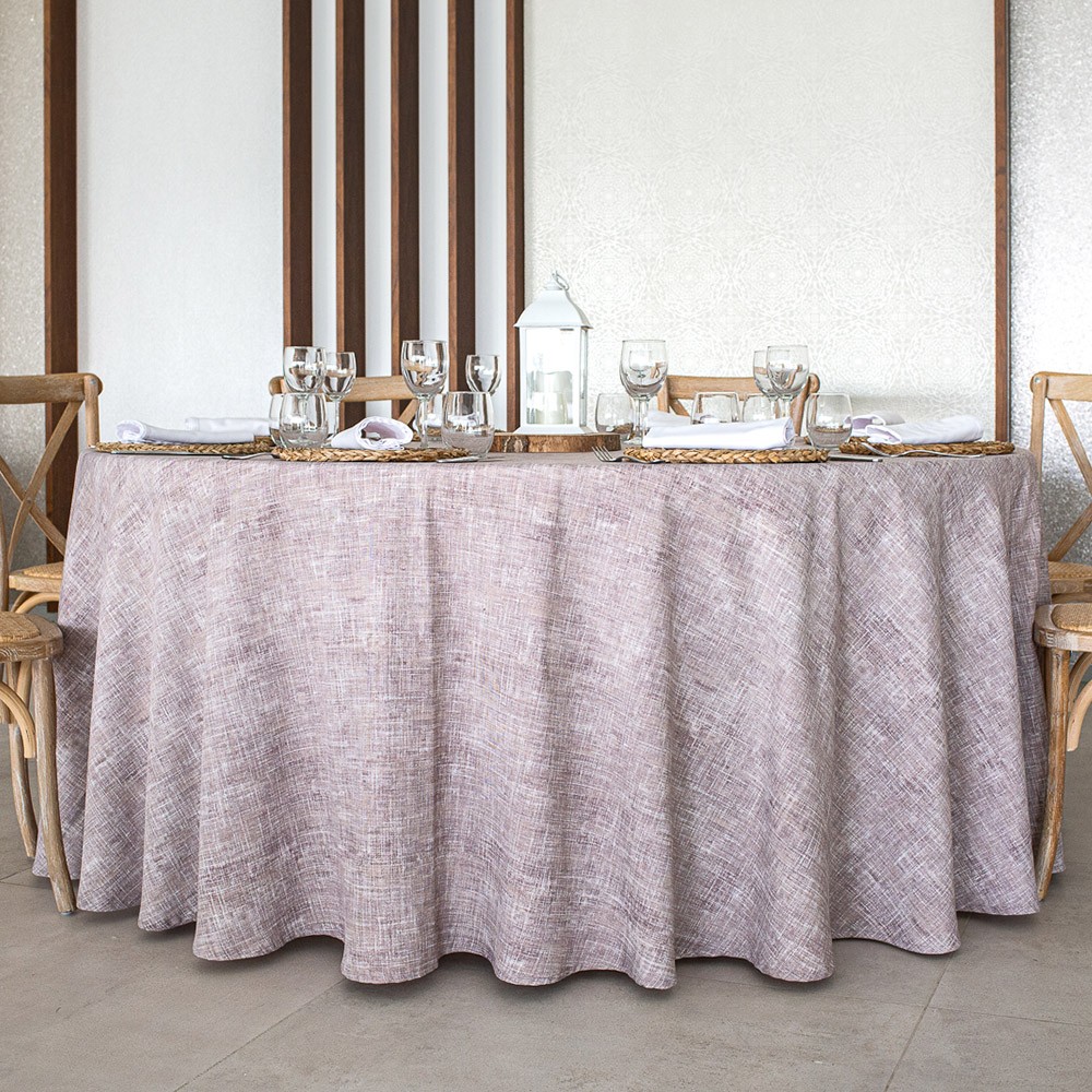 manteles estampados en poliéster