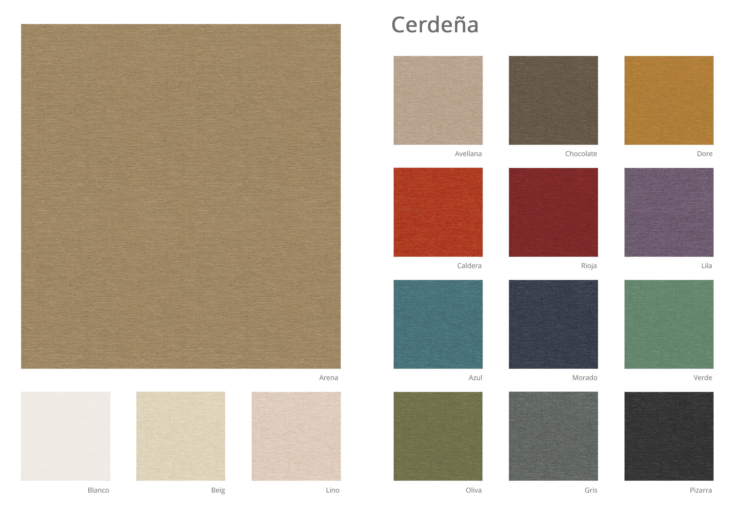 Cerdeña Guia de Colores