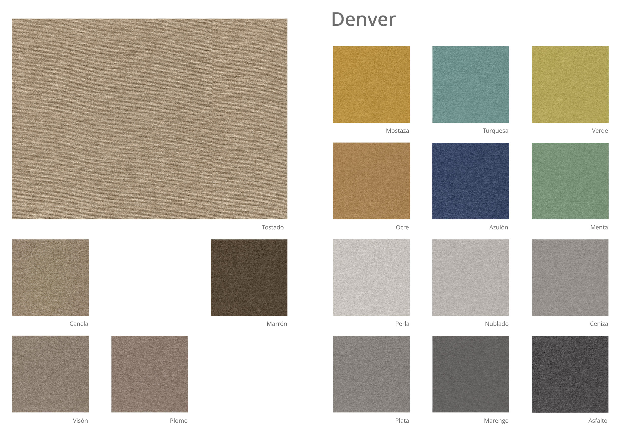 Oscurante Ignífugo Denver Colores