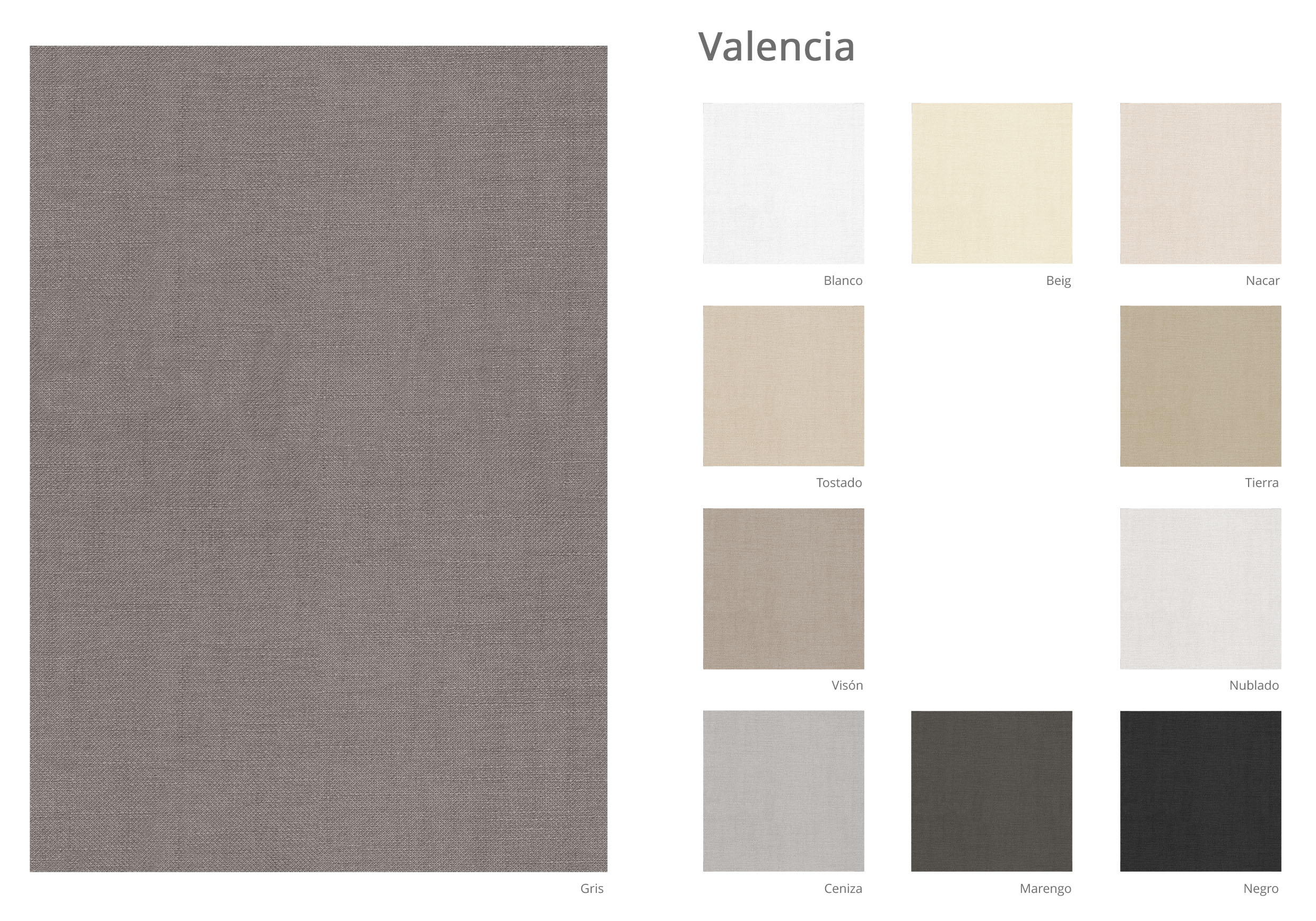 Blackout Valencia Colores