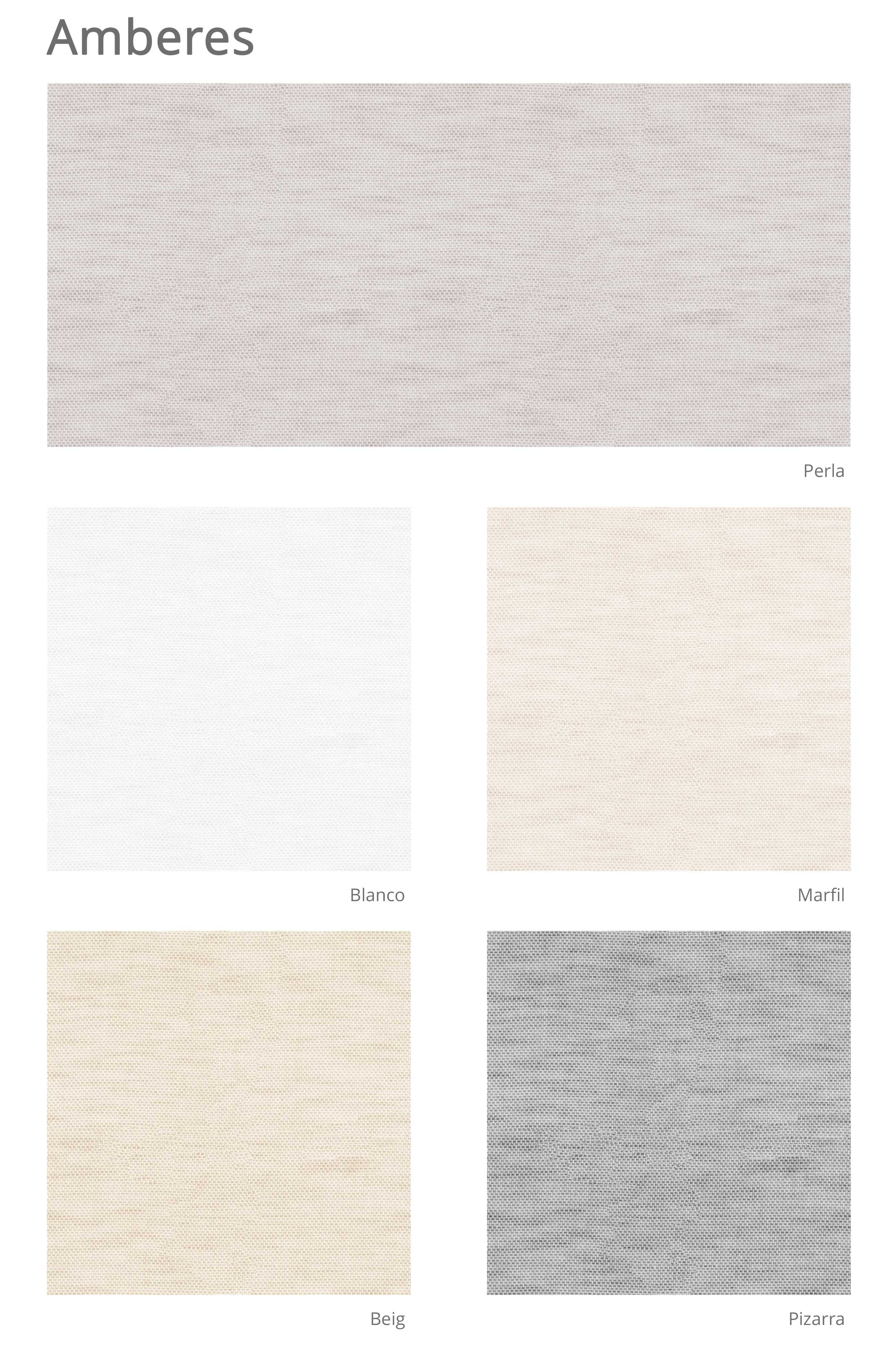 Visillo Amberes Colores