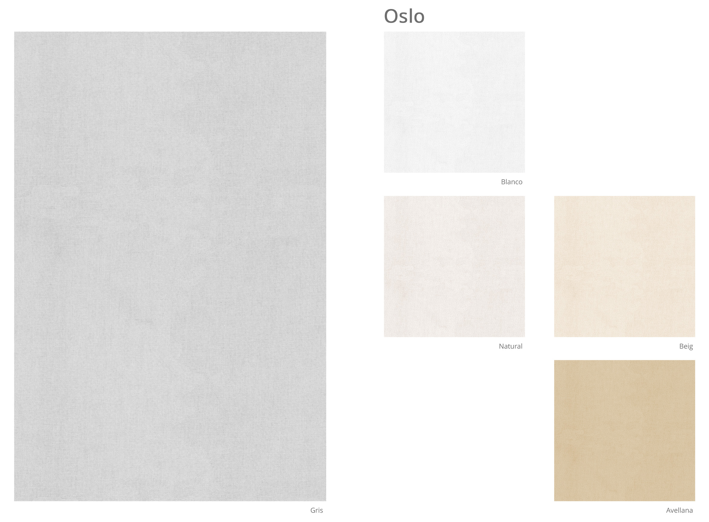 Visillo Ignífugo Oslo Colores