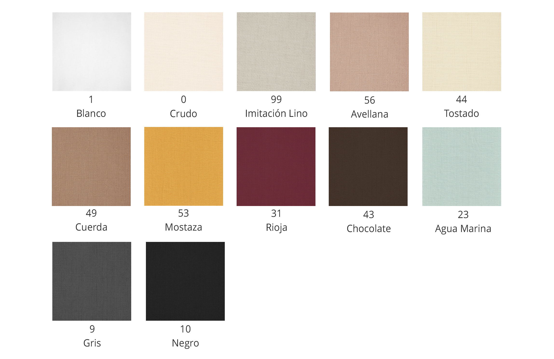 Colores Mantel Toledo