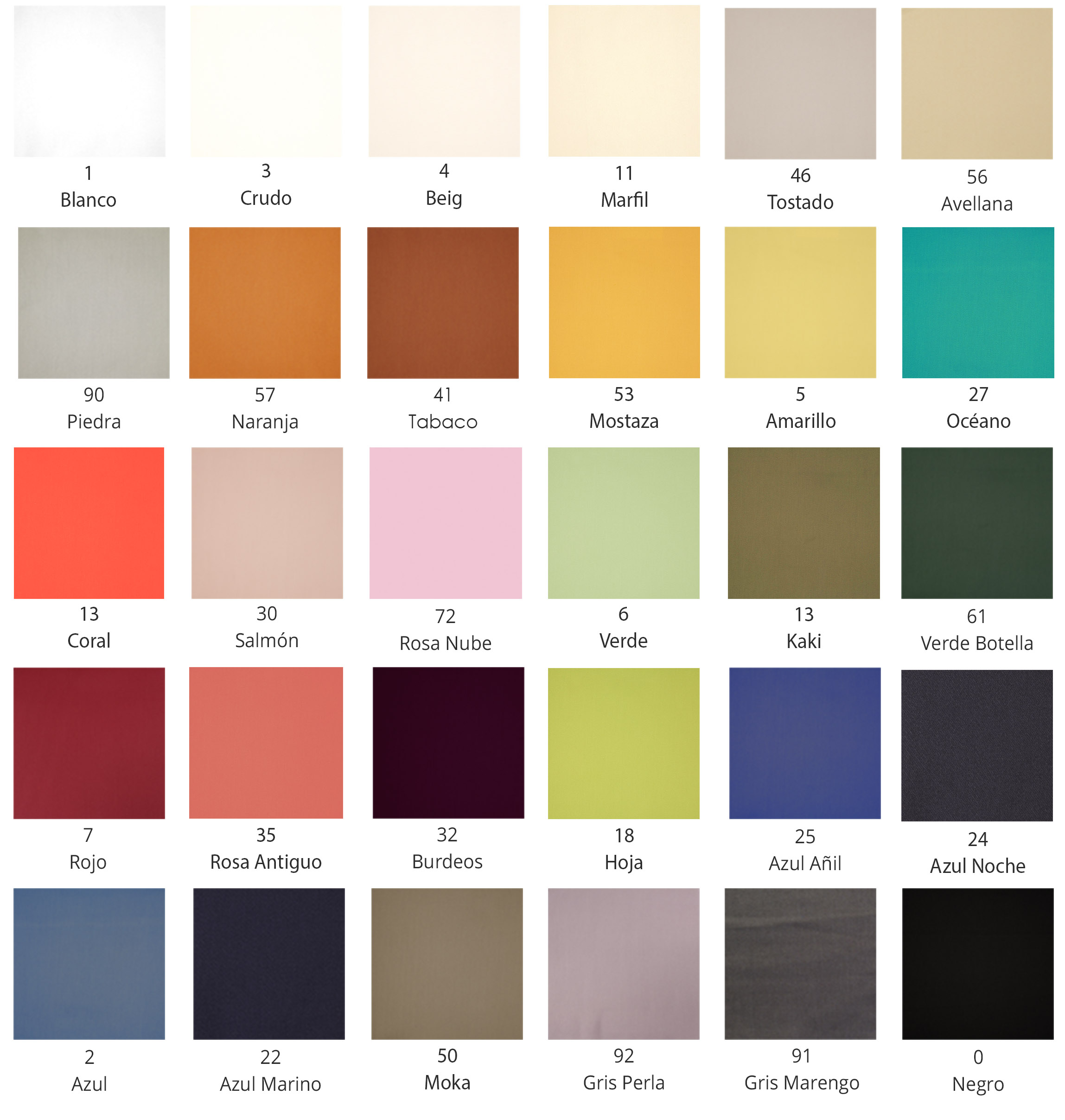 Colores Saten Guadiana